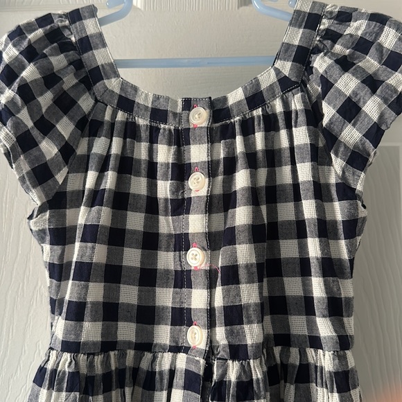 NWOT Navy & White Gingham Gap Dress Sz S - Picture 4 of 5